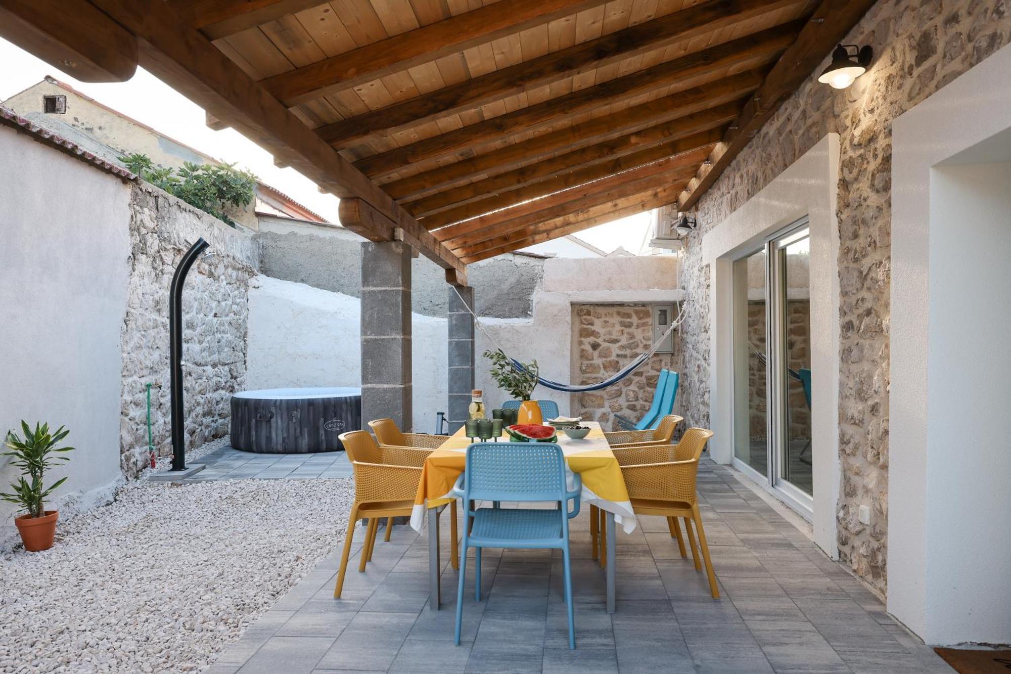 Willa Stone House Lole Ražanac Zewnętrze zdjęcie